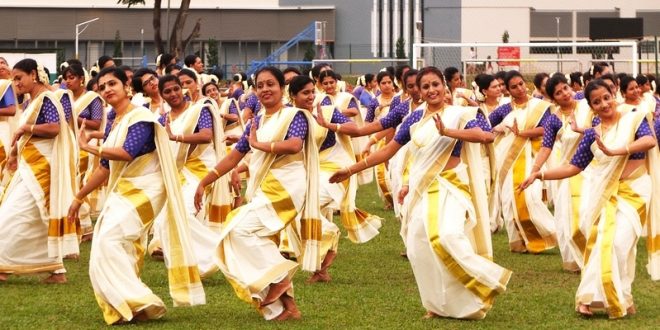 Largest Mass Thiruvathira Dance