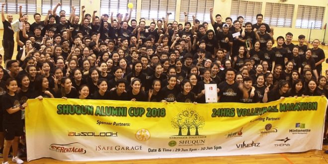 Largest Volleyball Tournament Held Over 24 Hr