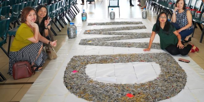 Largest Word Formation Made Of Can Tabs