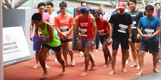 Largest 2-Km Barefoot Race
