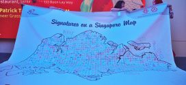 Most Number Of Signatures On A Singapore Map