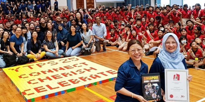 Largest Word Formation Made Of Rubik’s Cubes