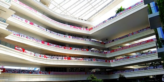 Largest Banner Display On A Building Facade