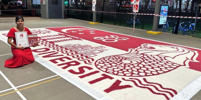 Largest Crystal Salt Artwork Made By An Individual