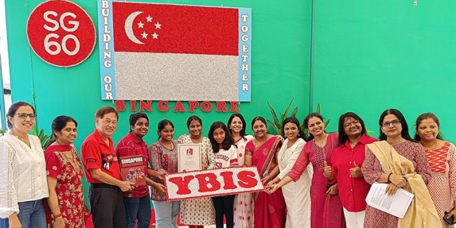 Largest National Flag Made Of Paper Quilling