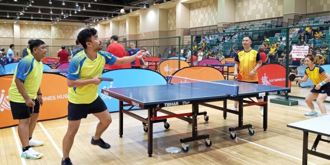 Largest 60-Minute Table-Tennis Team Competition
