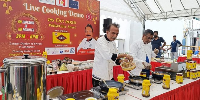 Largest Spread Of Biryanis Cooked On Site