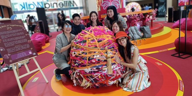 Largest Ball Of Fabric Strips