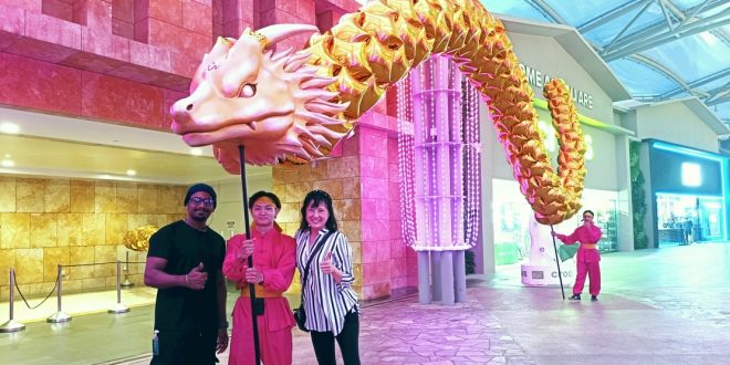 Longest Floating Foil Balloon Dragon