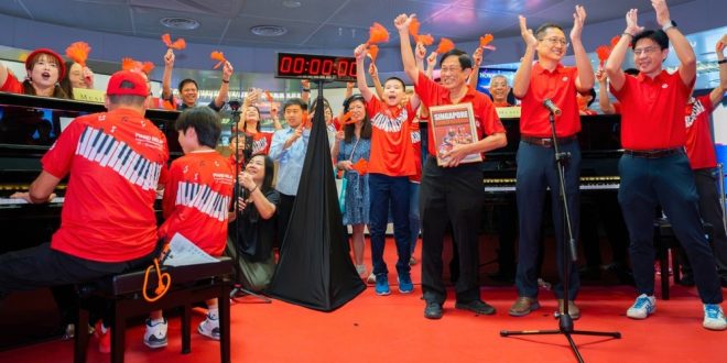 Longest Piano Playing Relay