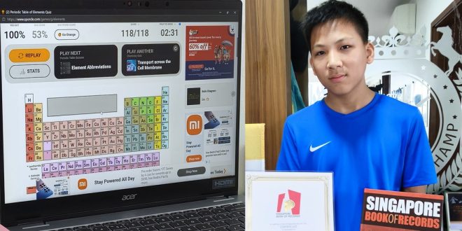 Fastest Time To Identify All Elements Of The Periodic Table On Sporcle