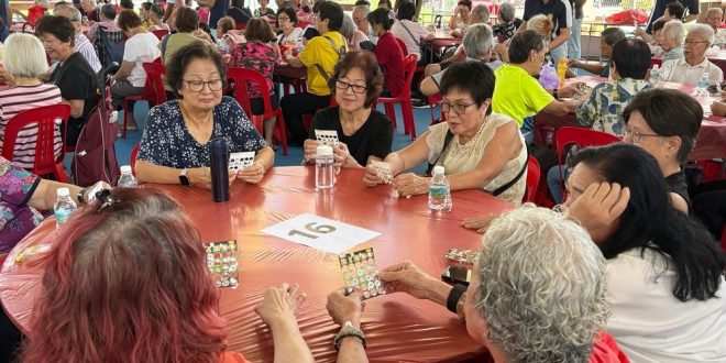 Largest Game Of Bingo By Seniors