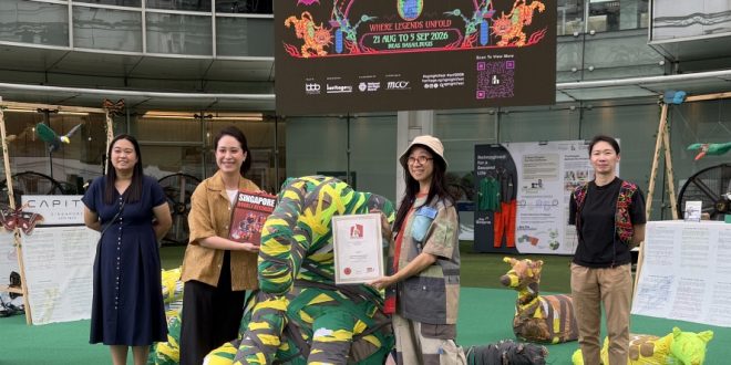 Largest Display Of Animal Sculptures Made From Recycled Materials