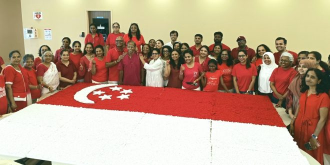 Largest National Flag Made From Pipe Cleaner Flowers
