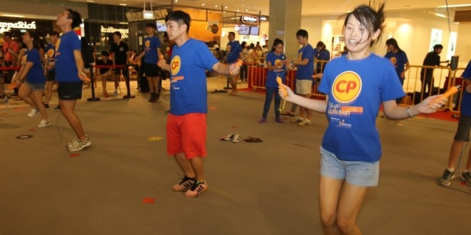 Most Number Of People Skipping In A Continuous 12-Hour Relay