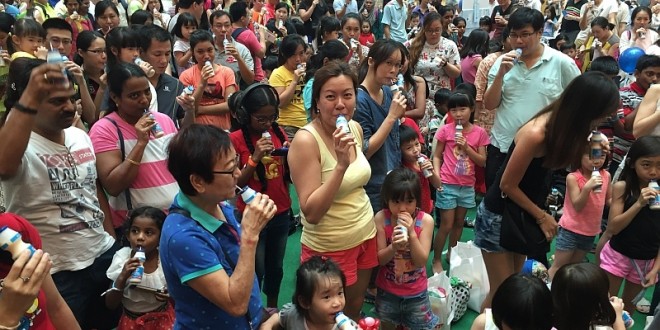 Most Number Of People Drinking Cultured Milk Together