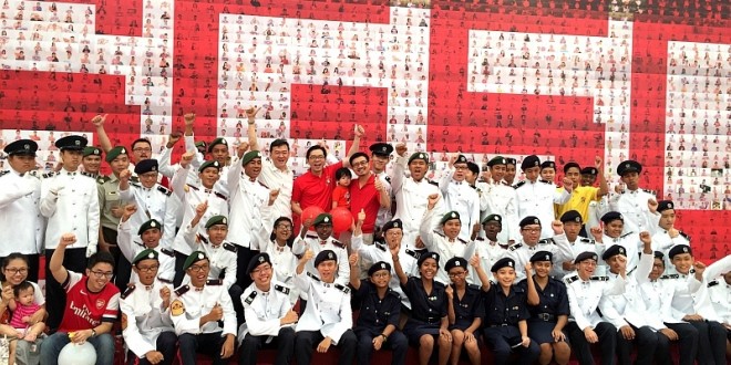 Largest Word Formation Made Of Photos