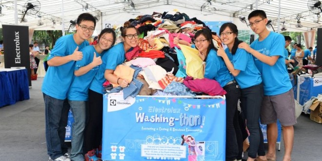 Largest Amount Of Clothes Collected and Washed At One Location